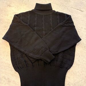 Bogner Knit Turtleneck Sweater, M